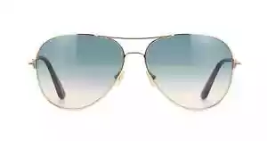 Gafas de sol Tom Ford Clark TF823 28P de metal dorado aviador 61-14-140 sd* - Imagen 1 de 3