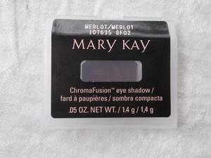 2 Lot New Mary Kay MERLOT Chromafusion Eye Shadow # 107635 Full Size NIB Matte - Picture 1 of 1