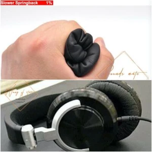 Almohadillas para oídos de espuma viscoelástica súper gruesas suaves para auriculares Koss Pro DJ200 - Imagen 1 de 13
