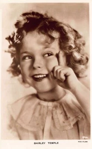 Shirley Temple Smiling A "Milton" Real Photo Postcard 101 - Picture 1 of 2