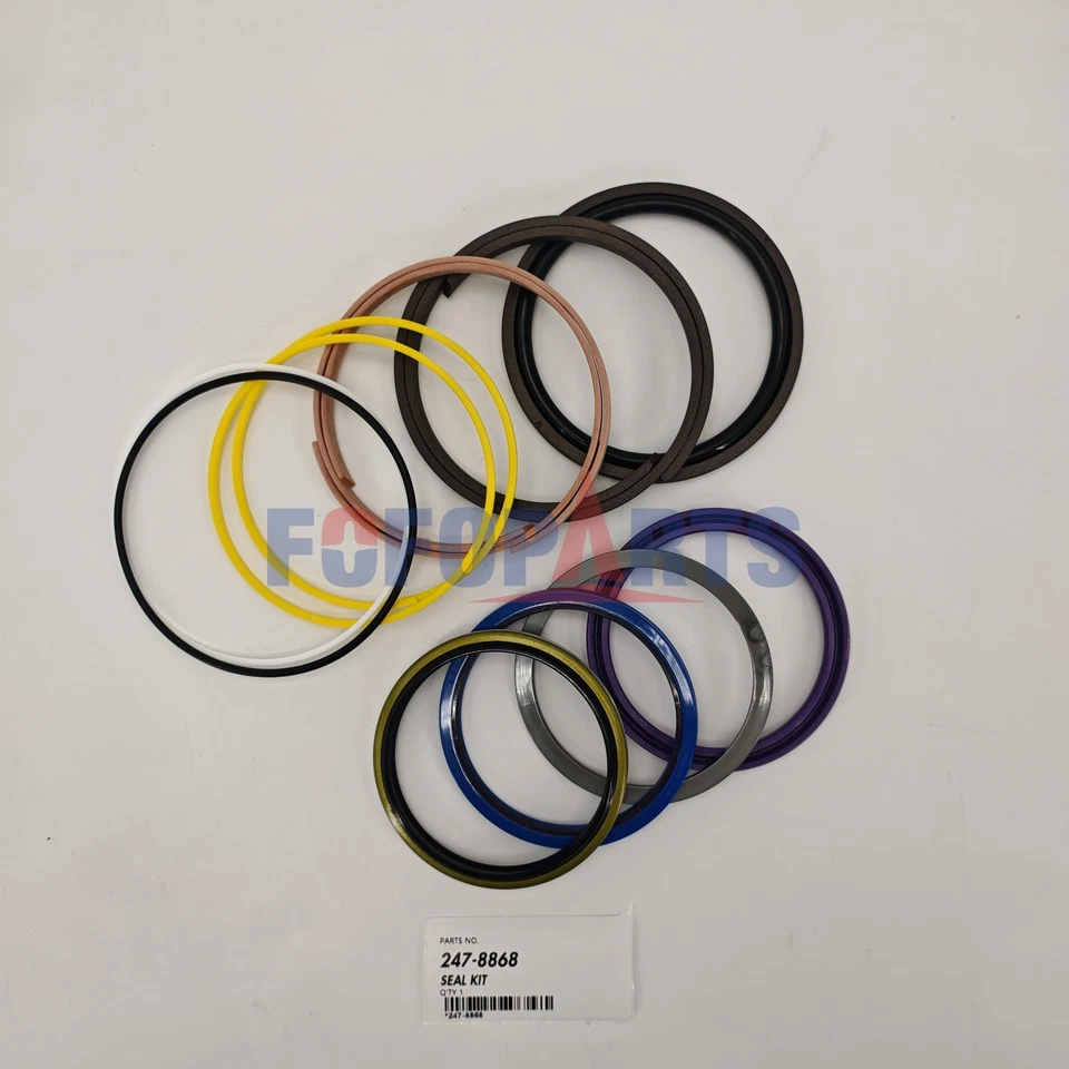 247-8868 Boom Cylinder Seal Kit for Caterpillar 320D 320DGC 323DL - Image 1 of 1