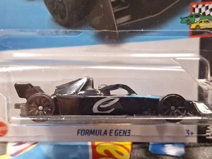 2024 Hot Wheels Formula E Gen3 Black 103/250 International Card - Picture 1 of 3