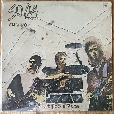 Soda Stereo, Ruido Blanco, En Vivo , Rare Lp CBS Venezuela 1987 - Image 1 of 4