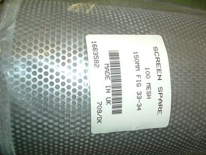 SPIRAX SARCO 1663582 SCREEN FILTER 100 MESH 150MM FIG 33-34 SPARE NEW PACKAGED - Picture 1 of 1