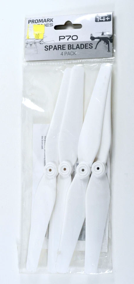 ProMark P70 Replacement Spare Blades Propeller P7001 Genuine OEM 4 Count