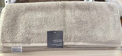 Hudson Park Collection 浴垫 100% 埃及棉圈 21x34 英寸亚麻 🦋 — 第 1/3 张图片