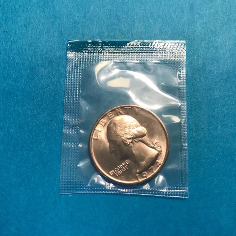 1974 P Washington Quarter Philly  Unc   FREE SHIP Cover
