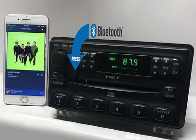 03-05 Ford Expedition Lincoln MERCURY Mountaineer OEM Radio CD FUNCIÓN BLUETOOTH Foto 1 de 4