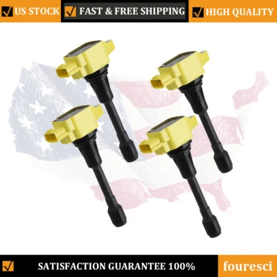 4X Bobinas de encendido de repuesto para Infiniti QX60 2014-2015 2,5 L L L4 UF509 UF549 Foto 1 de 4