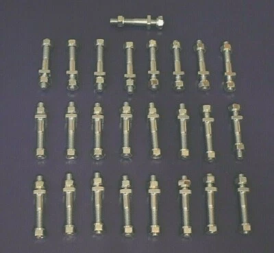 25 Top Post Battery 5/16"-18 Double Threaded Terminal Bolt For Add On Accessory  - Image 1 of 4