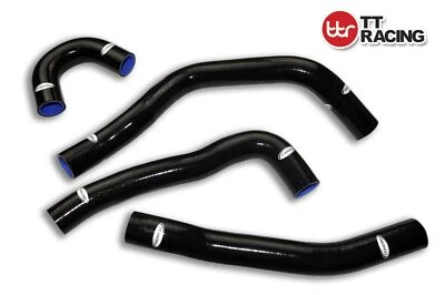 Kit de manguera de radiador refrigerante de silicona negro Mitsubishi LANCER Evolution EVO 10 X Foto 1 de 4
