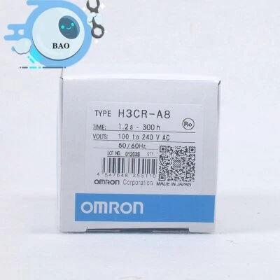 1PCS NEW Omron H3CR-A8 100-240VAC 50/60HZ H3CRA8 Timer Modules - Image 1 of 4