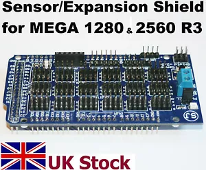 Arduino MEGA 2560 Sensor Shield v2.0 Erweiterungsplatine für Mega 2560 R3 und 1280 - Bild 1 von 4