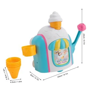 Bath Ice Cream Toy Bubble Ice Cream Maker Interesting For Toddlers - Picture 1 of 24