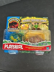 NIB Hasbro Playskool Jurassic Park Junior Double Trouble Dino's - Picture 1 of 2