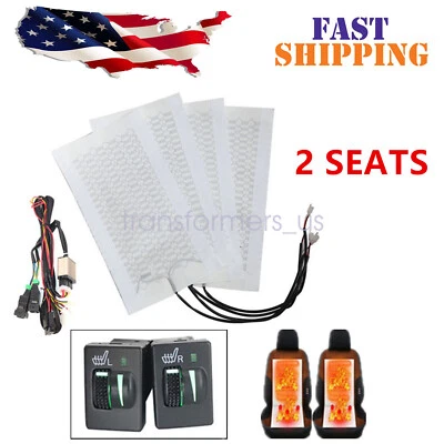 Calentador de asiento de 2 asientos para Toyota 4Runner Tacoma Tundra Highlander Camry Avalon Foto 1 de 4