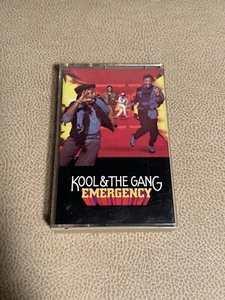 Vintage Kool & the Gang Cassette Emergency 1984 De-Lite PolyGram Records Tested - Picture 1 of 7