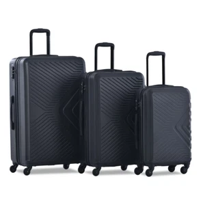 LUGGAGE SETS 3 Piece Hardshell Hardside Lightweight Suitcase Choose Your Color - Picture 1 of 22