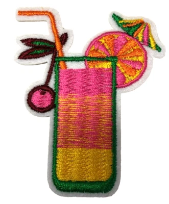 Patch Sew On Iron On Embroidered Clothing Hats Jackets Coat Food Drink NEW A395 - Image 1 of 3