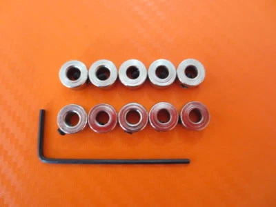 10 Stück Stellringe Klemmringe 3mm Stellring Radachse Sechskantschlüssel - Bild 1 von 4