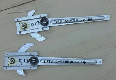 FORD COURIER MODEL 1978 85 WINDOW REGULATORS PAIR LEFT RIGHT AFTERMARKET - Image 1 of 4