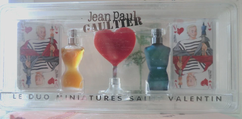 COFFRET DUO SAINT VALENTIN 1999 - 2 X EDT 3,5 ML de GAULTIER - Photo 1/1