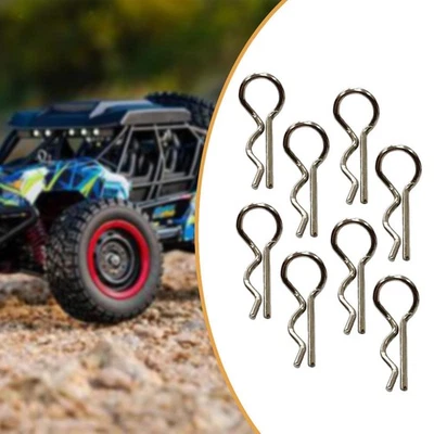 8Pcs RC Car Body Shell Clips Update Parts for 16101Pro 16303 1/16 1/18 Scale - Image 1 of 4