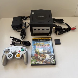 Nintendo GameCube DOL-101 Black Console Bundle w/ Controller Memory Card & Game - Bild 1 von 16