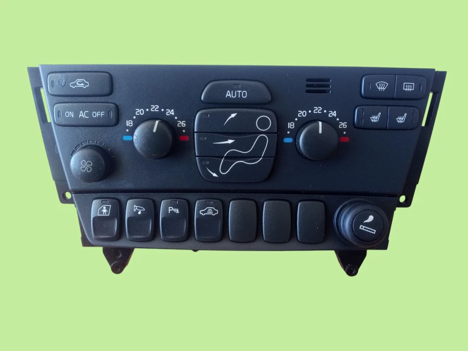 Unidad de panel de control de temperatura climatizado calefacción Volvo S60 V70 XC70 2001-2009 Foto 1 de 4