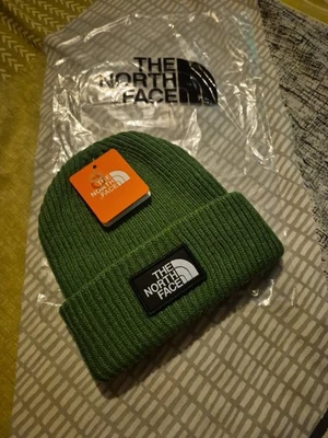 THE NORTH FACE North Face Unisex Adult Beanie Hat, Box Logo Unisex In Green
