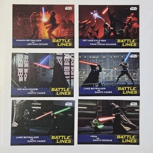 2019 Topps Star Wars Journey to Rise of Skywalker Battle Lines Luke Skywalker - Imagen 1 de 4