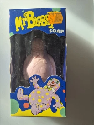 Mr Blobby Noel House Party Soap Vintage Rare 1990s Boxed - Image 1 of 3