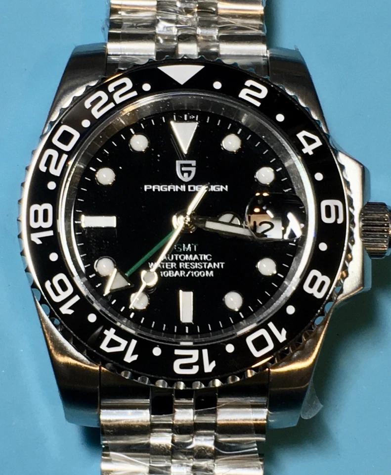 Pagani Design PD-1662 Men's Black Watch