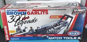 Auto World NHRA Pro Racing Drag Strip Matco Tools Antron Brown/Don Garlits RARE! - Picture 1 of 20