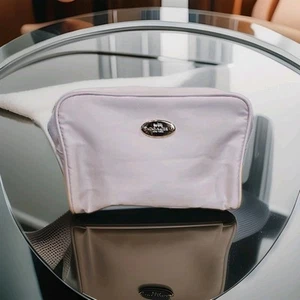 Coach Duft Kosmetiktasche Satin Hellrosa 9" x 3 1/2" - Bild 1 von 5