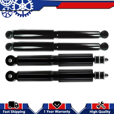 4X Set Rear Front Suspension Shocks Absorbers FCS For 1986-1995 Toyota Pickup_SK - Image 1 of 4