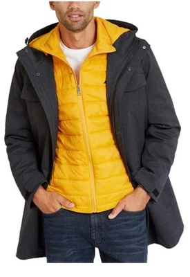 nautica 3-in-1 herringbone coat mens XXL - Image 1 of 4