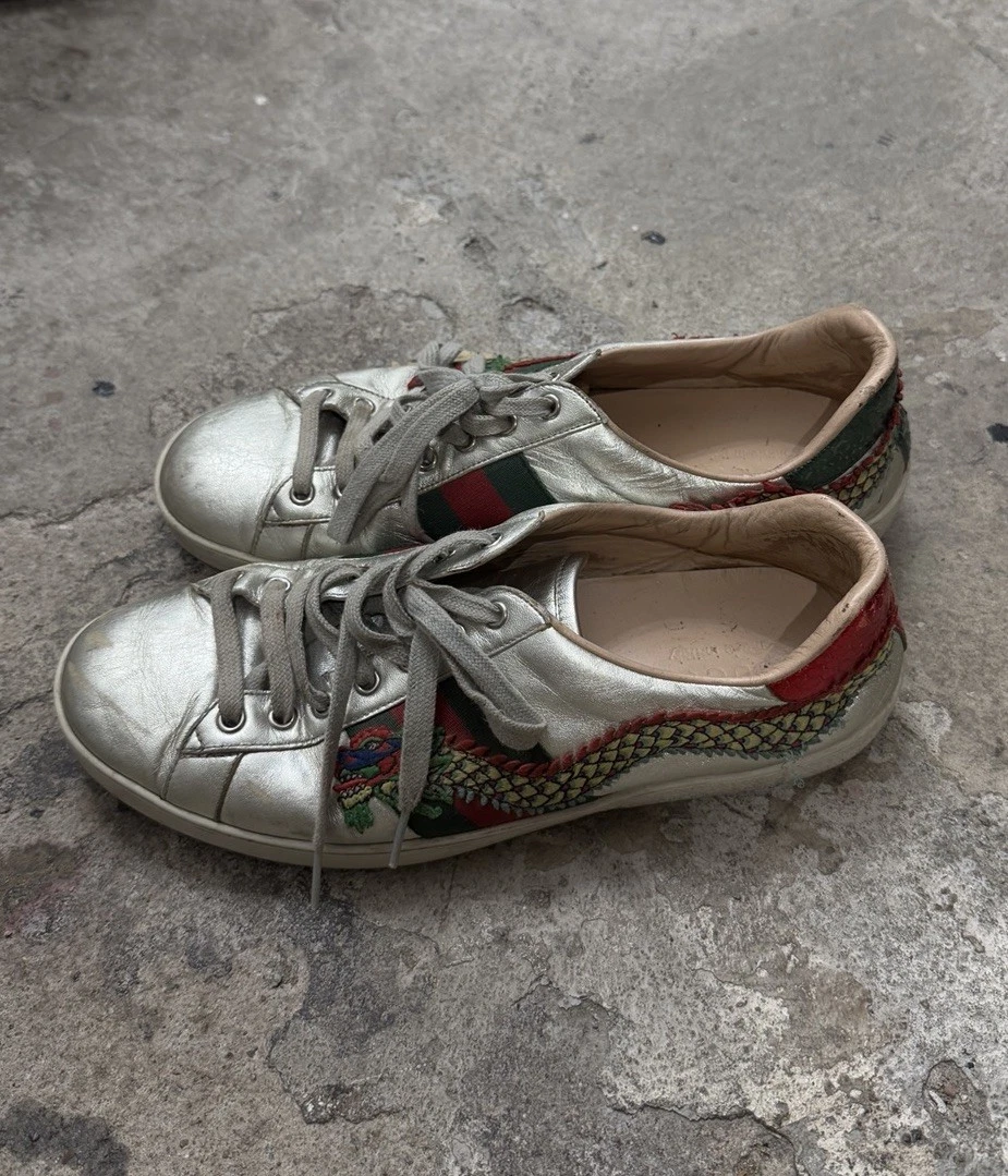 Gucci Silver Casual Shoes for Men for sale | eBay