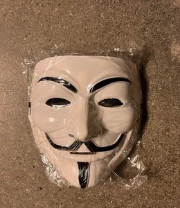 Anonymous V for Vendetta Mask (4 Count) - Picture 1 of 1