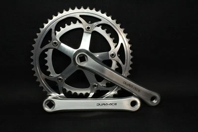 Vintage SHIMANO Dura Ace FC-7400, 172.5mm crankset, 53/39T,  Road bike - Image 1 of 4