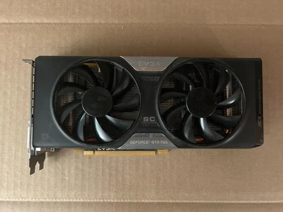 EVGA GEFORCE GTX 760 SC 4GB GDDR5 PCIE ACX COOLER GRAPHICS CARD 04G-P4-2768-KR - Image 1 of 4