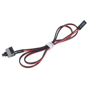 2X(Câble Bouton Long 20,5" pour PC Interrupteurs Réinitialisation Ordinateur R4X4)4821 - Photo 1/8