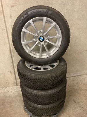 Original BMW 3er F31 LCI Winterräder V Speiche 390 205 60 R16 96H UPE 1.660€ - Bild 1 von 4