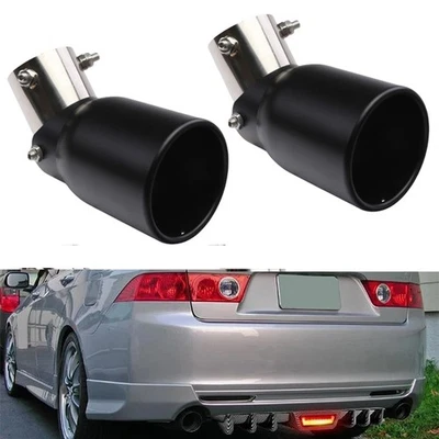 2PCS For Chrysler Grand Caravan Car Exhaust Pipe Tip Rear Tail Throat Muffler Foto 1 de 4