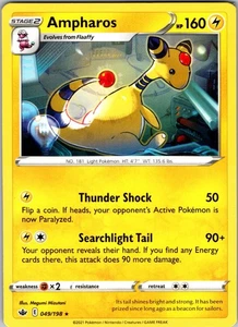 Ampharos 049/198 Rare Regular SWSH06: Chilling Reign NM - Picture 1 of 2