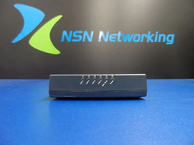 Netopia Cayman 3346 3346N-002 4-Port 10/100 DSL Modem NO AC ADAPTER INCLUDED - Image 1 of 2