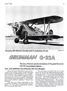 Grumman G-32A Aircraft Report 1/17/2025i - Picture 1 of 2