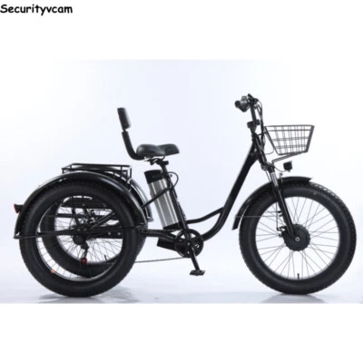 20-Zoll-Elektrodreirad 500 W 48 V 150 kg E-Trike für Erwachsene Pendlereinkauf - Bild 1 von 4