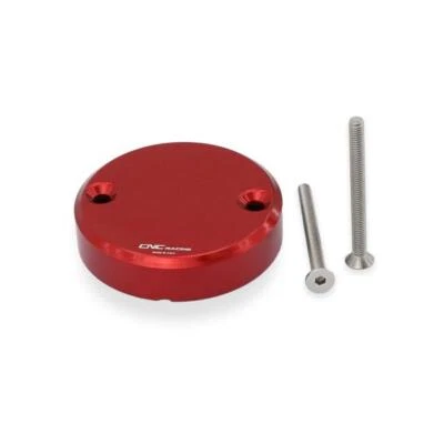 CNC Racing front brake red fluid reservoir cap Streaks Ducati 1098 2007-2008 - Imagem 1 de 4