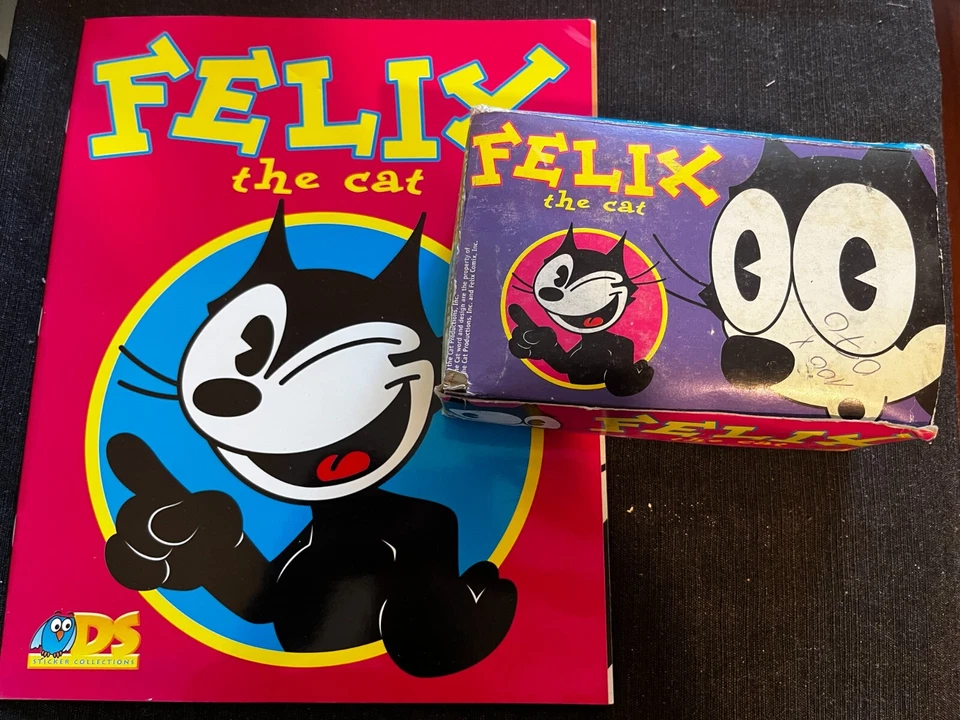 LOT 10 POCHETTES PACKETS NO PANINI FELIX THE CAT DISNEY DS COLLECTION RARE